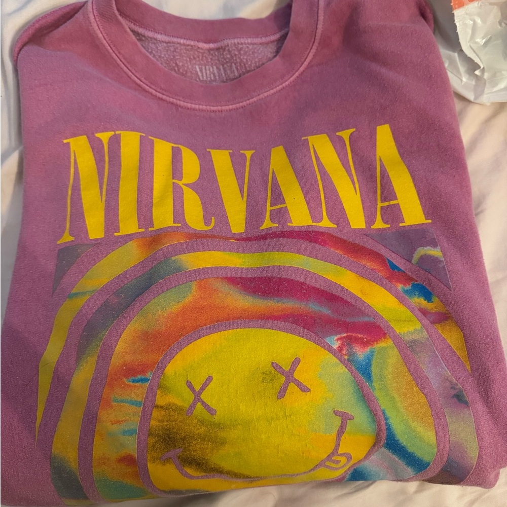 Urban outfitters nirvana crewneck